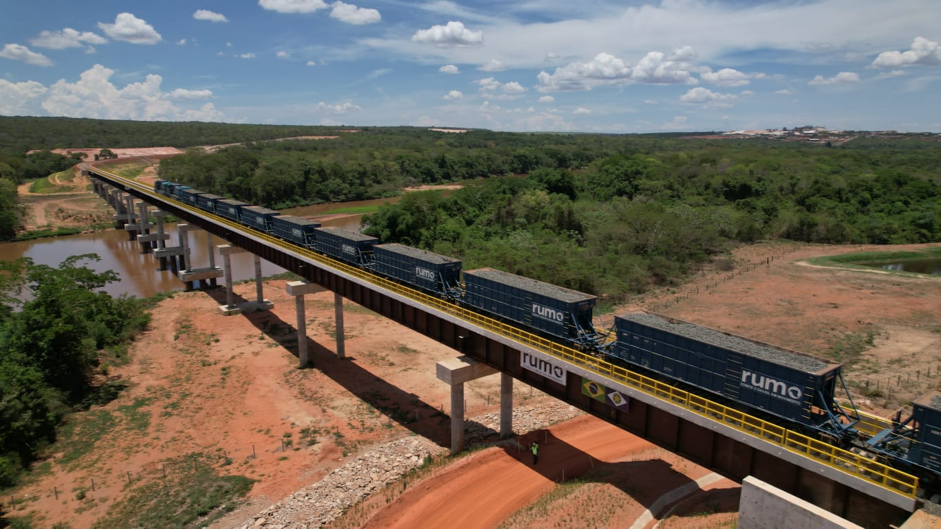 Rumo confirma inauguração de terminal e Ferrovia Vicente Vuolo em 2026 e detalha avanços da obra até o momento